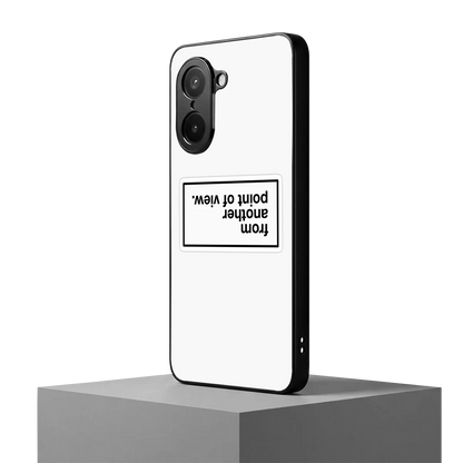 Point Of View White Edition oneplus nord ce5 5g mobile cover | shockproof glass phone case