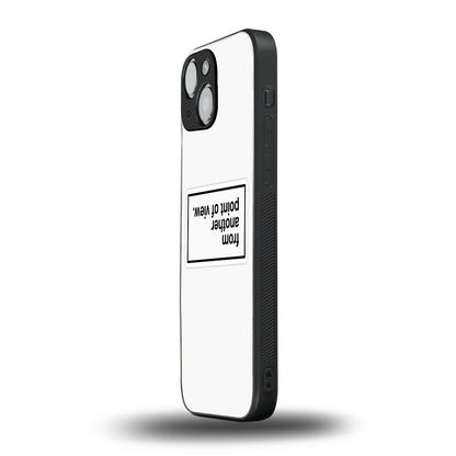 Point Of View White Edition iphone 12 mini mobile cover | shockproof glass phone case