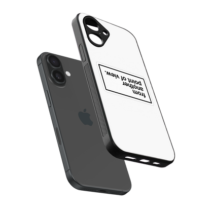 Point Of View White Edition Phone Case for Iphone 16 | Glass Case