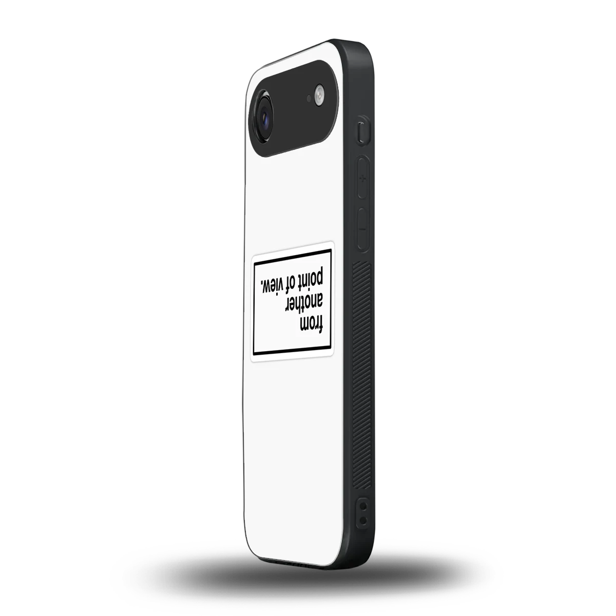 Point Of View White Edition iphone air mobile cover | shockproof glass phone case
