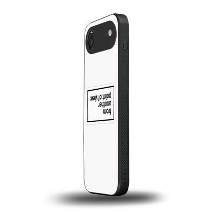 Point Of View White Edition iphone air mobile cover | shockproof glass phone case