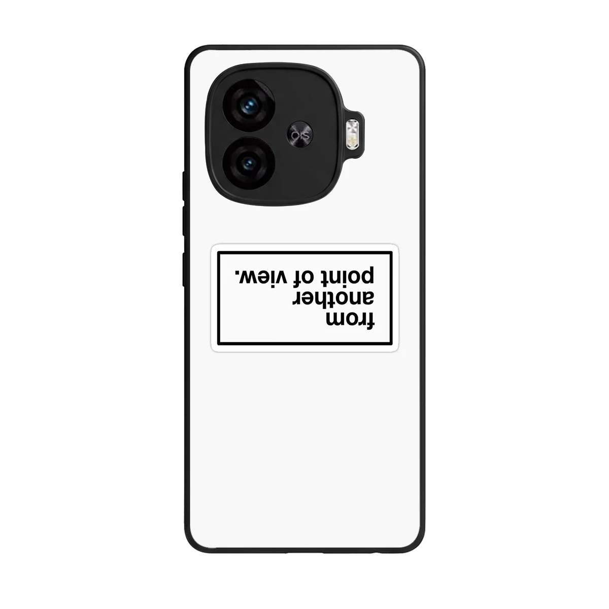 Point Of View White Edition back phone cover | glass case for iqoo neo 10r 5g