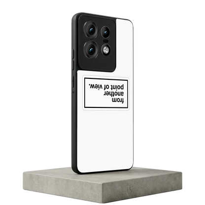 Point Of View White Edition motorola edge 50 pro mobile cover | shockproof glass phone case