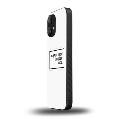 Point Of View White Edition nothing phone 2 mobile cover | shockproof glass phone case