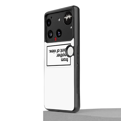 Point Of View White Edition nothing phone 3 mobile cover | shockproof glass phone case