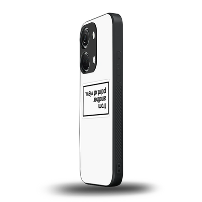 Point Of View White Edition oneplus nord 3 mobile cover | shockproof glass phone case