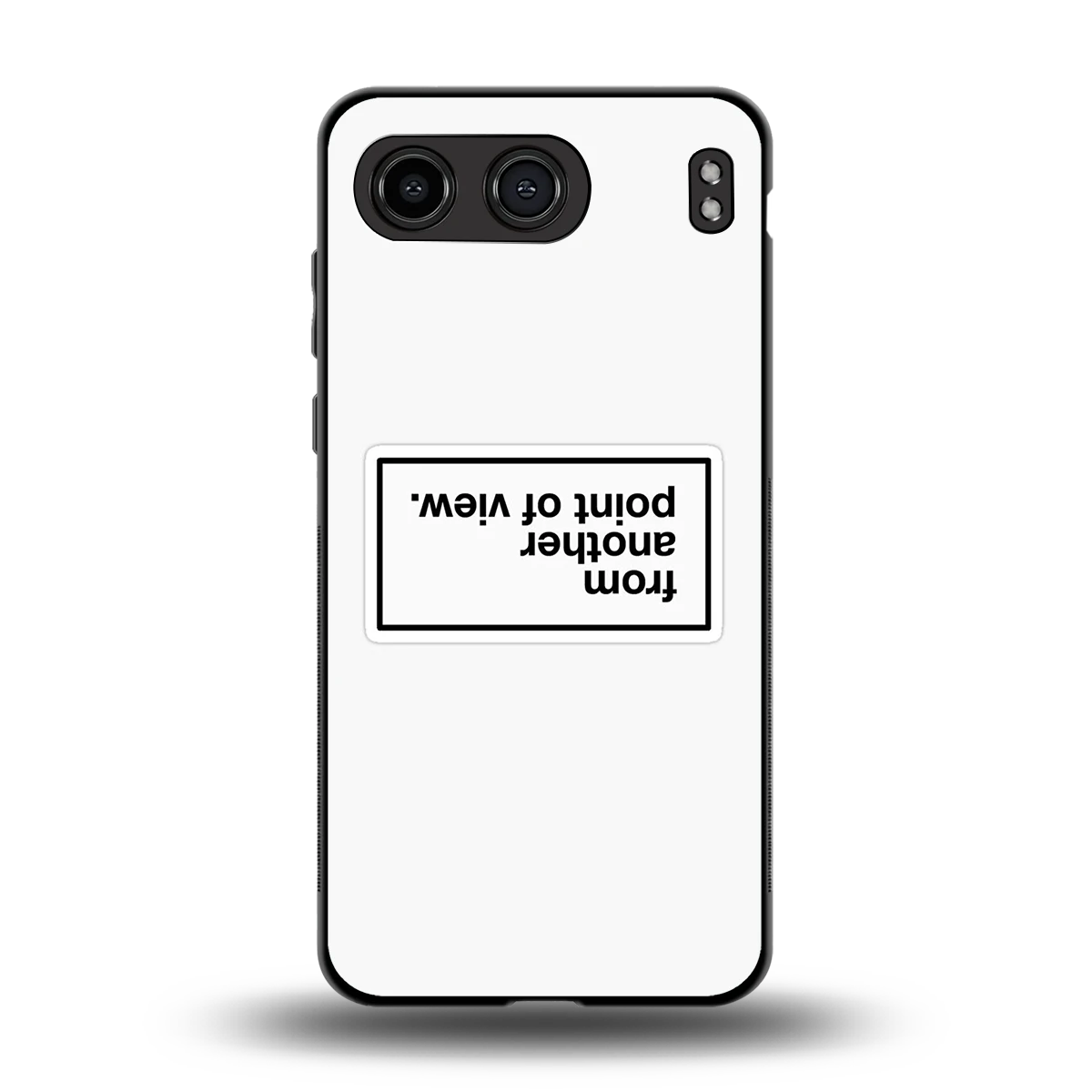 Point Of View White Edition back phone cover | glass case for oneplus nord 4