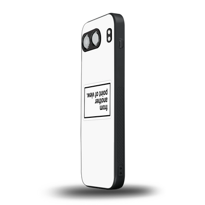 Point Of View White Edition oneplus nord 4 mobile cover | shockproof glass phone case