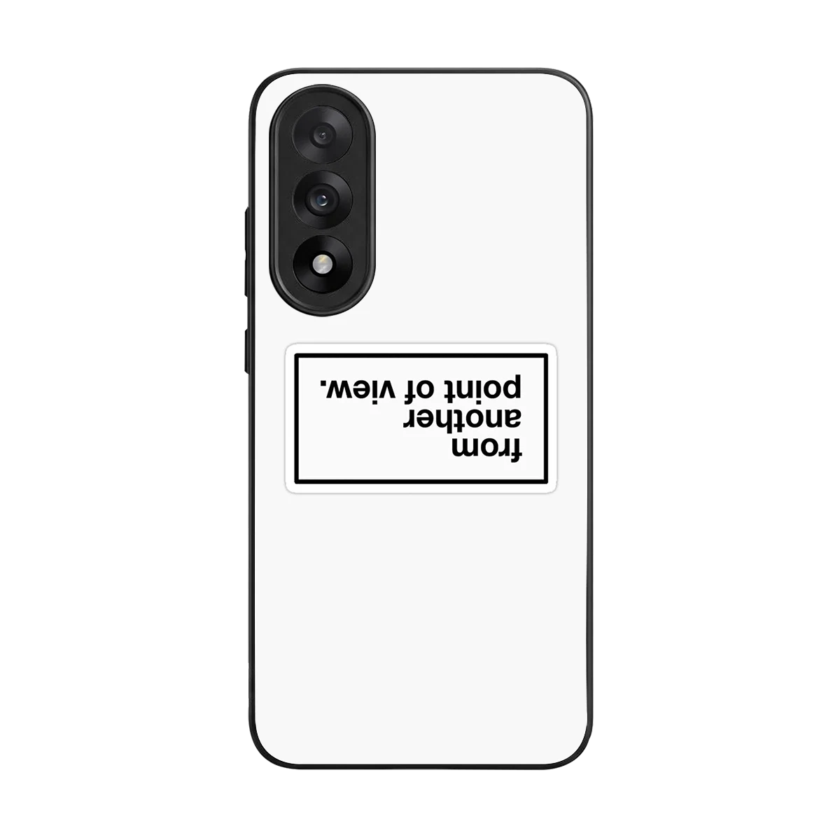 Point Of View White Edition back phone cover | glass case for oneplus nord 5