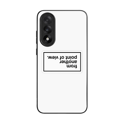 Point Of View White Edition back phone cover | glass case for oneplus nord 5
