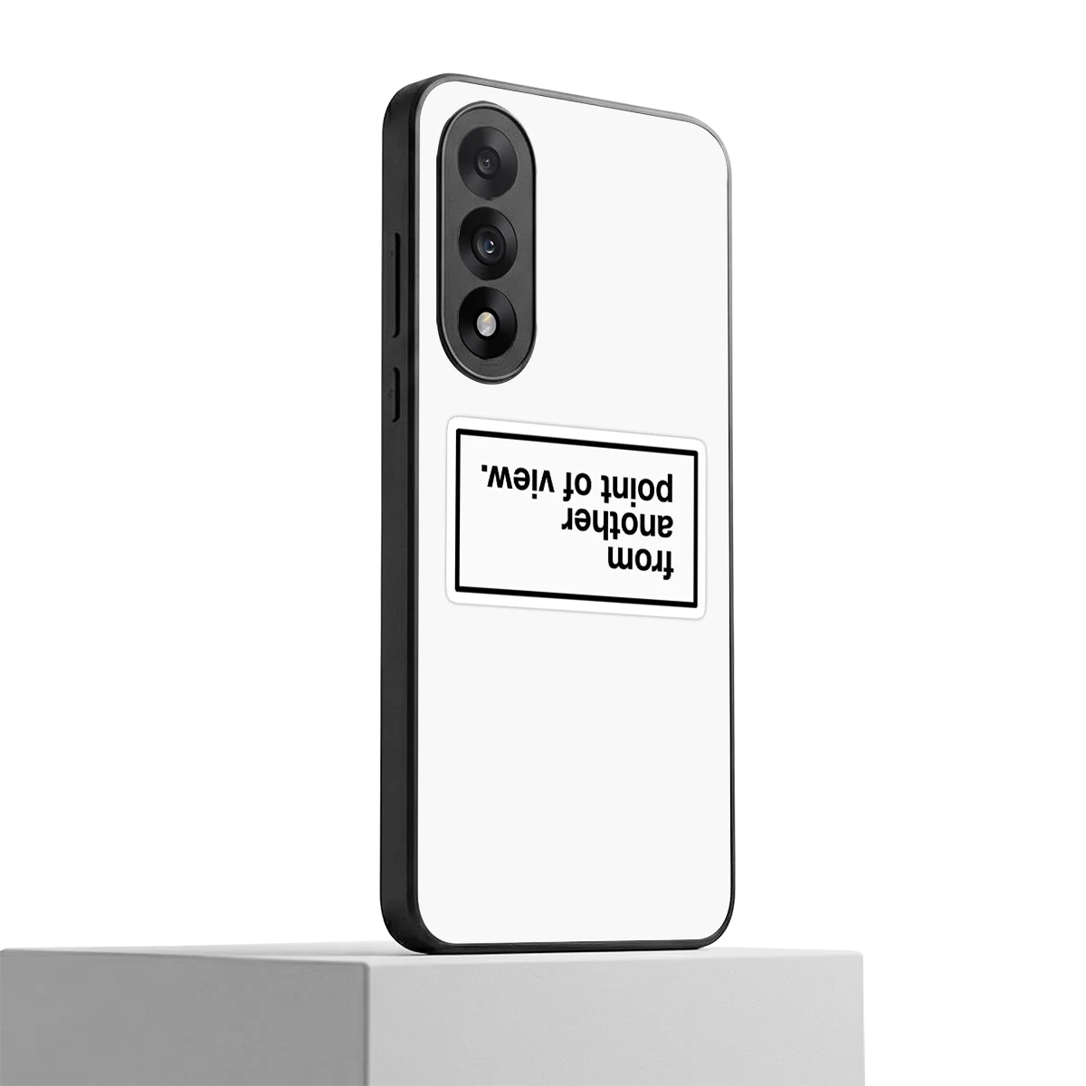 Point Of View White Edition oneplus nord 5 mobile cover | shockproof glass phone case