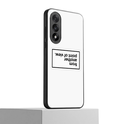 Point Of View White Edition oneplus nord 5 mobile cover | shockproof glass phone case