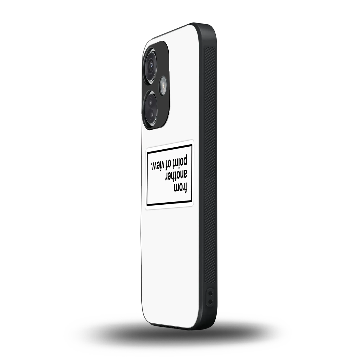 Point Of View White Edition oneplus nord ce 3 mobile cover | shockproof glass phone case