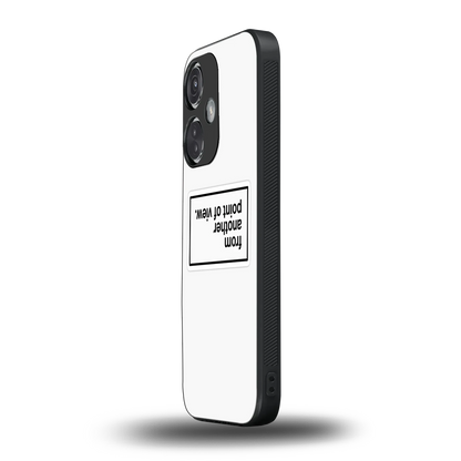 Point Of View White Edition oneplus nord ce 3 mobile cover | shockproof glass phone case