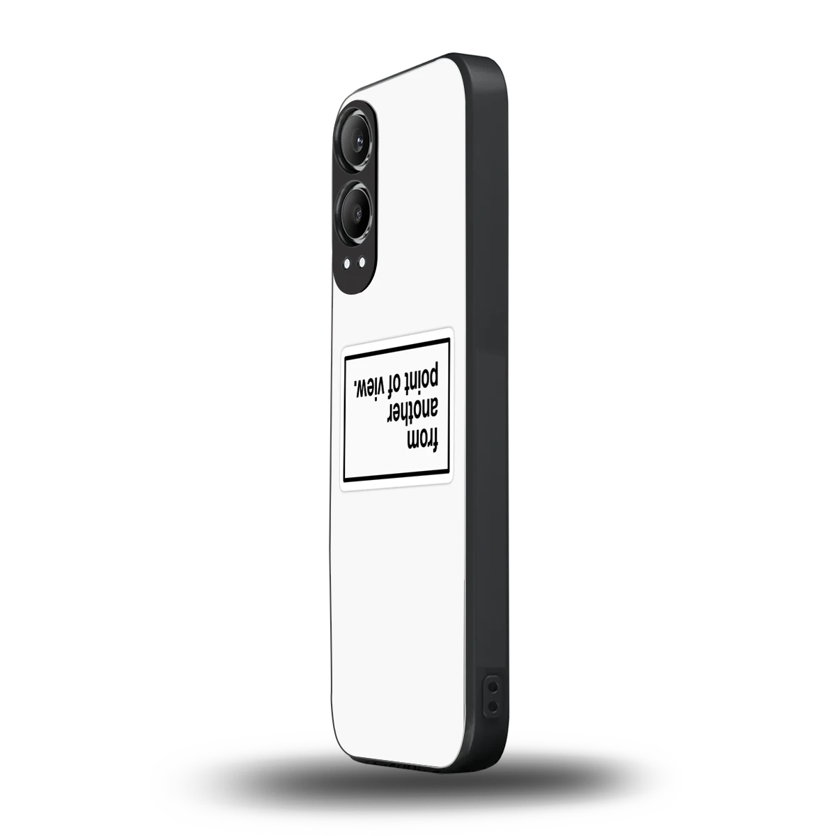 Point Of View White Edition oneplus nord ce 4 lite mobile cover | shockproof glass phone case