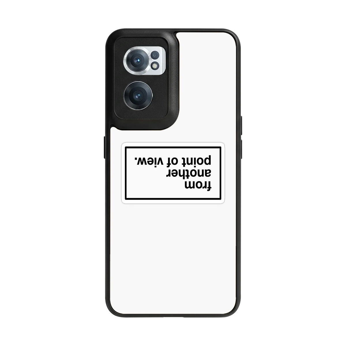 Point Of View White Edition back phone cover | glass case for oneplus nord ce 2