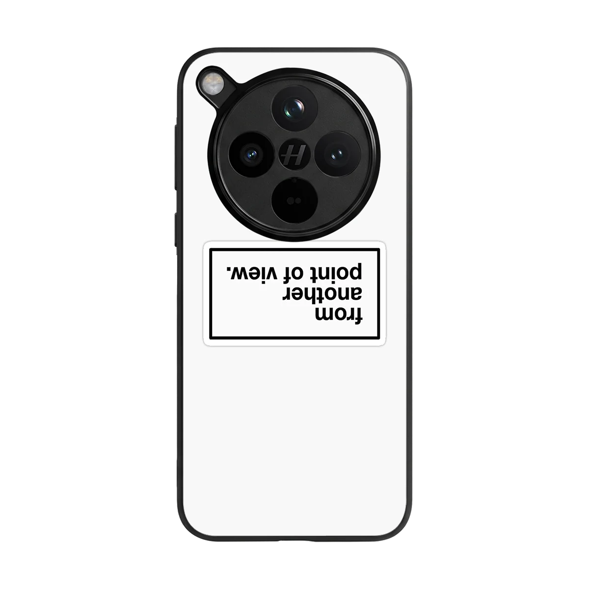 Point Of View White Edition back phone cover | glass case for oppo find x8