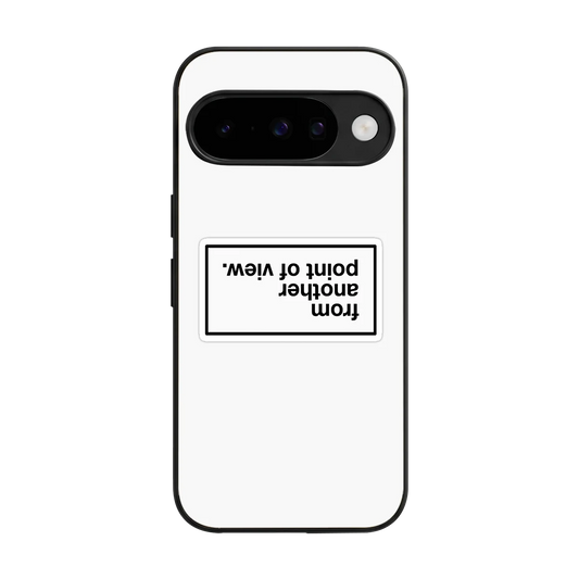 Point Of View White Edition back phone cover | glass case for google pixel 10