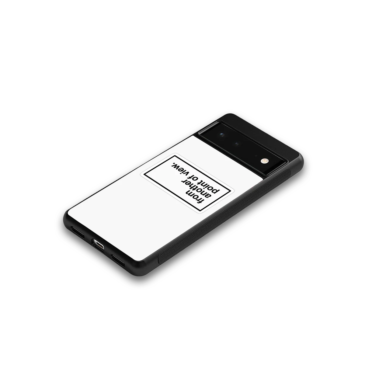 Point Of View White Edition google pixel 6 mobile cover | shockproof glass phone case