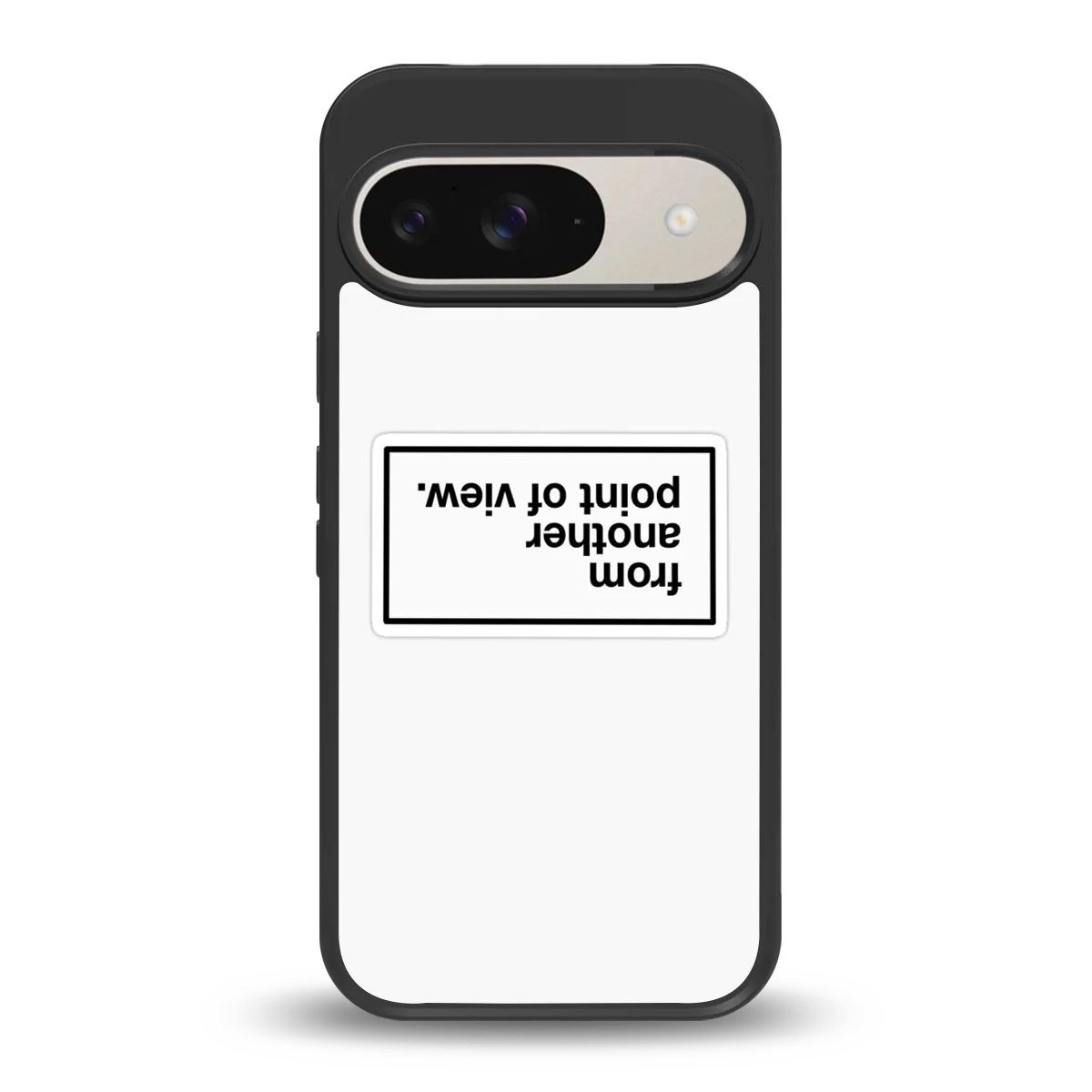 Point Of View White Edition back phone cover | glass case for google pixel 9