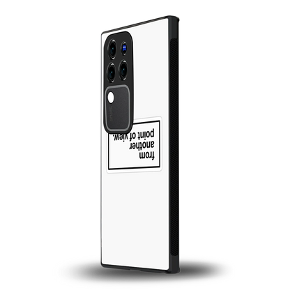 Point Of View White Editionvivo v30 pro mobile cover | shockproof glass phone case