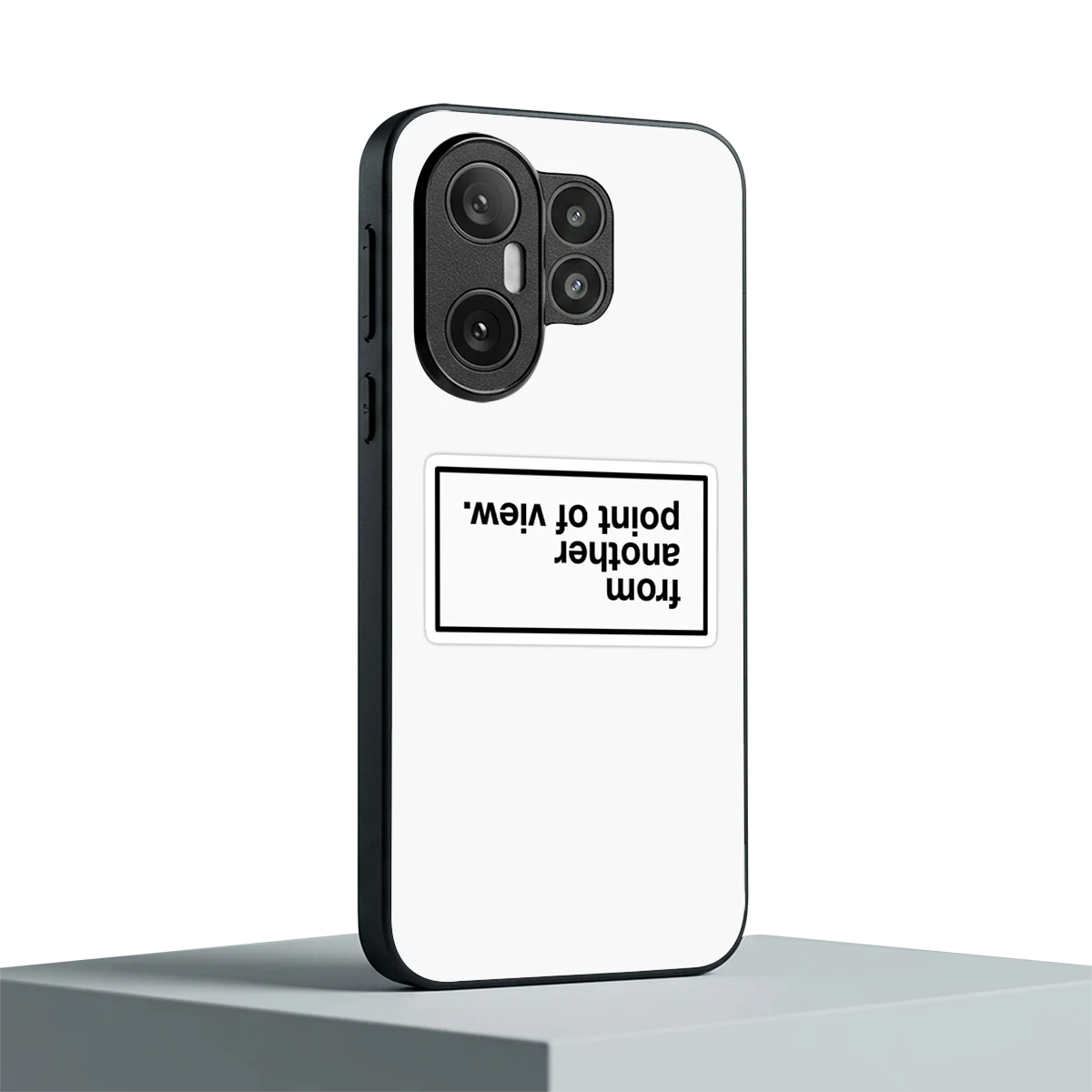 Point Of View White Edition vivo x200 fe mobile cover | shockproof glass phone case