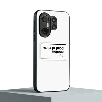 Point Of View White Edition vivo x200 fe mobile cover | shockproof glass phone case