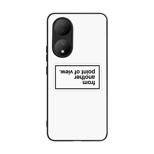 Point Of View White Edition back phone cover | glass case for Vivo-y100