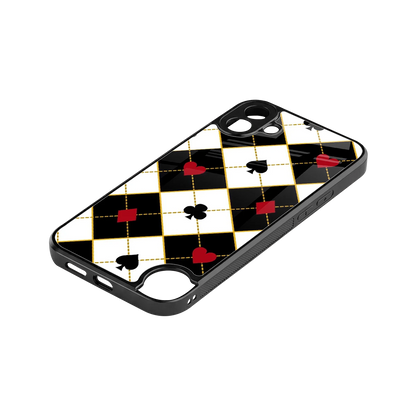 Poker Love stylish phone case for cmf nothing phone 1 | glossy glass and slim fit
