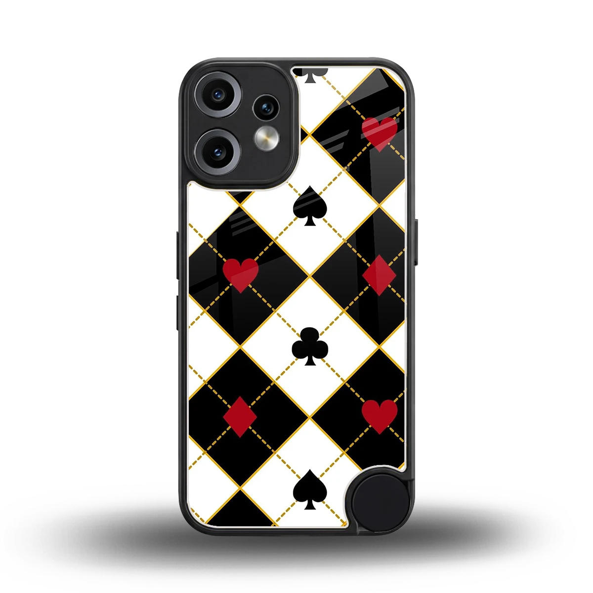 Poker Love back phone cover | glass case for cmf nothing phone 2 pro