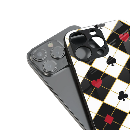 Poker Love Phone Case for Iphone 16 | Glass Case