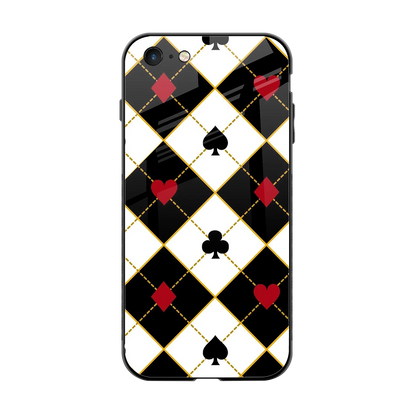 Poker Love back phone cover | glass case for iphone 6s