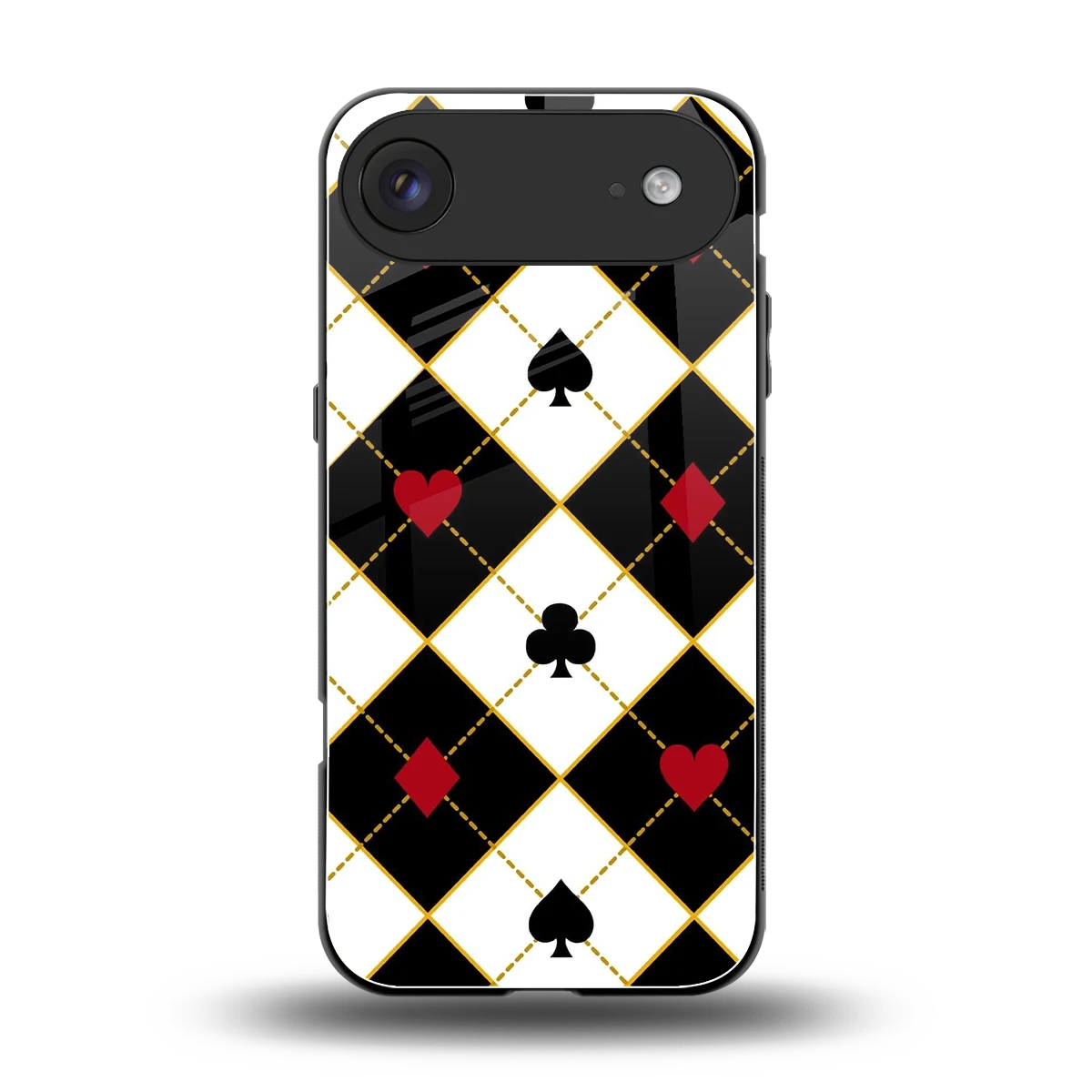 Poker Love back phone cover | glass case for iphone air