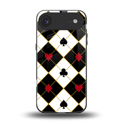 Poker Love back phone cover | glass case for iphone air