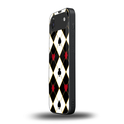 Poker Love iphone air mobile cover | shockproof glass phone case