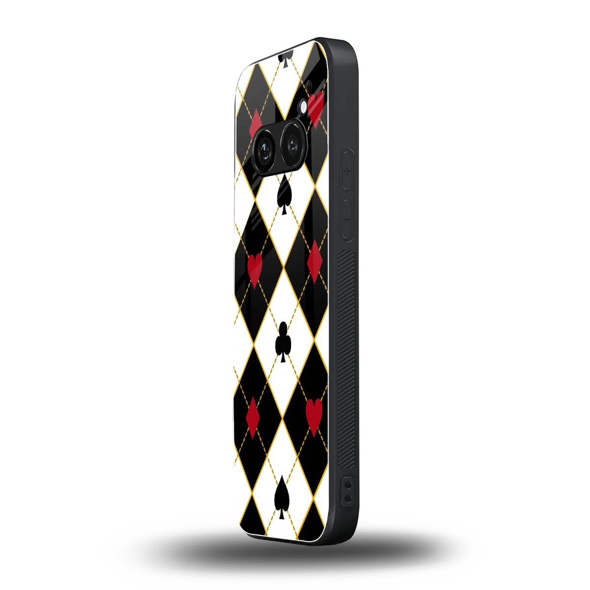 Poker Love nothing phone 2a plus mobile cover | shockproof glass phone case