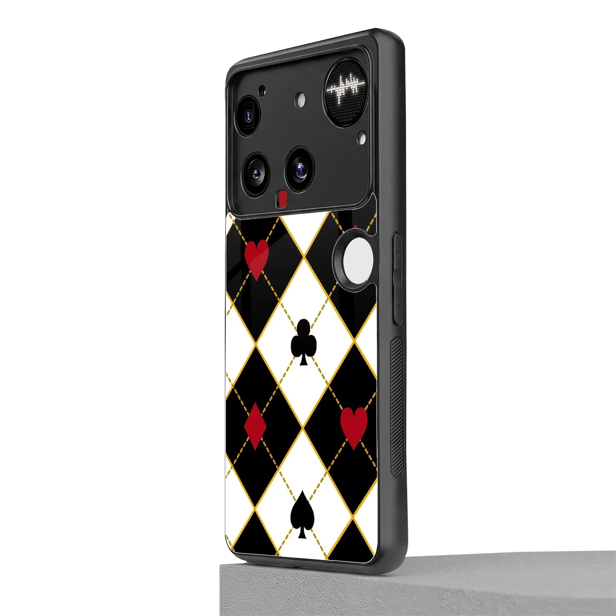 Poker Love nothing phone 3 mobile cover | shockproof glass phone case