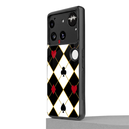 Poker Love nothing phone 3 mobile cover | shockproof glass phone case