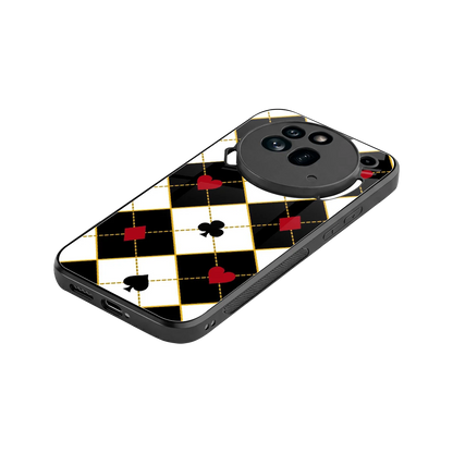 Poker Love stylish phone case for nothing phone 3a pro | glossy glass and slim fit
