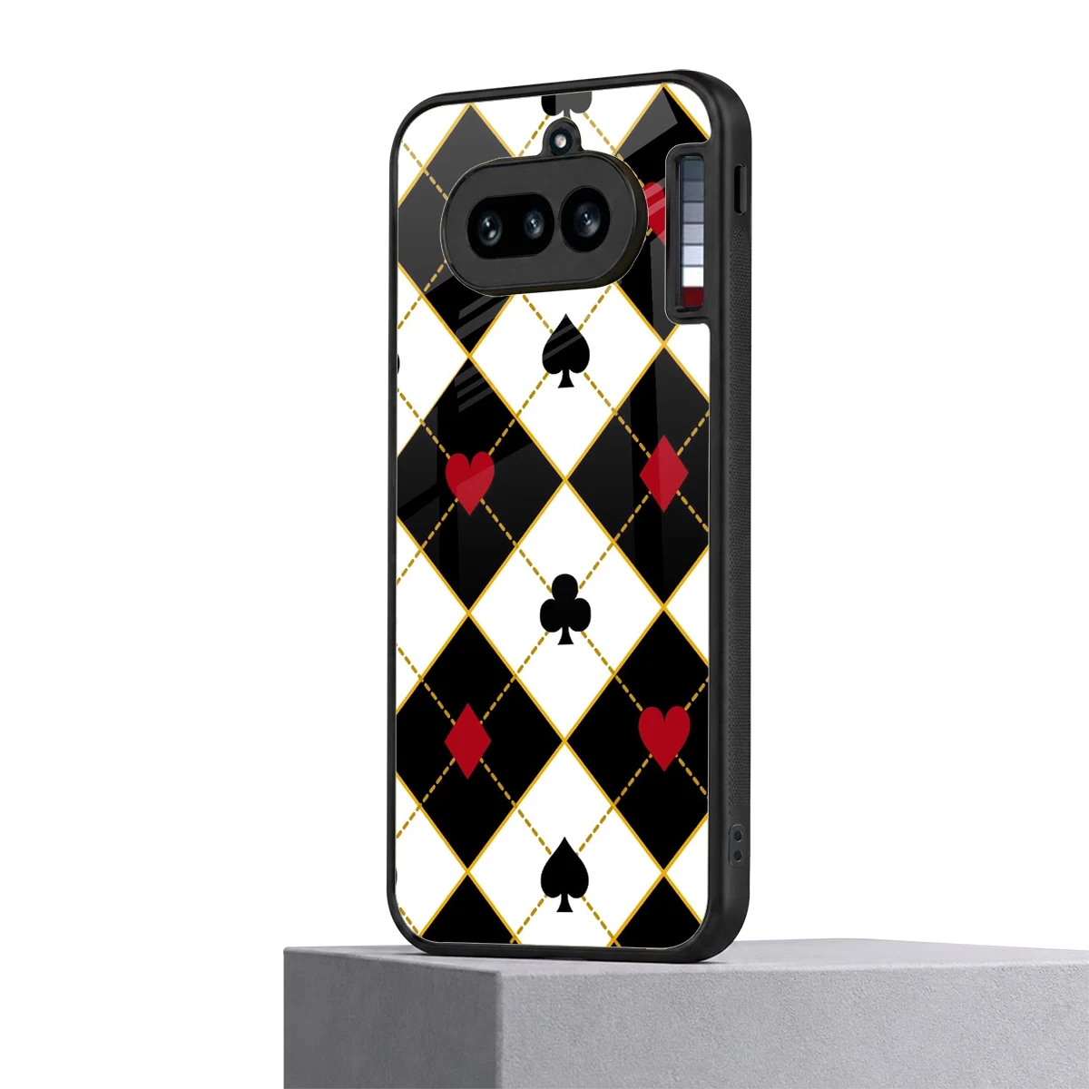 Poker Love nothing phone 4a mobile cover | shockproof glass phone case