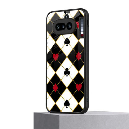 Poker Love nothing phone 4a mobile cover | shockproof glass phone case