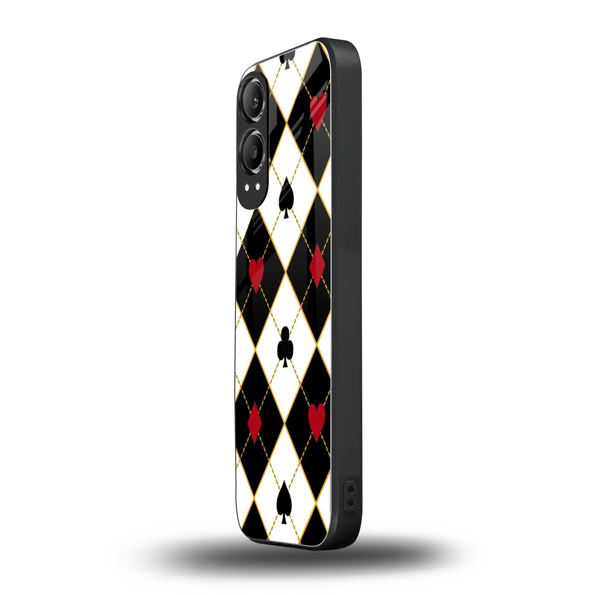 Poker Love oneplus nord ce 4 lite mobile cover | shockproof glass phone case