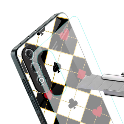 Poker Love stylish phone case for oneplus nord ce 4 | glossy glass and slim fit