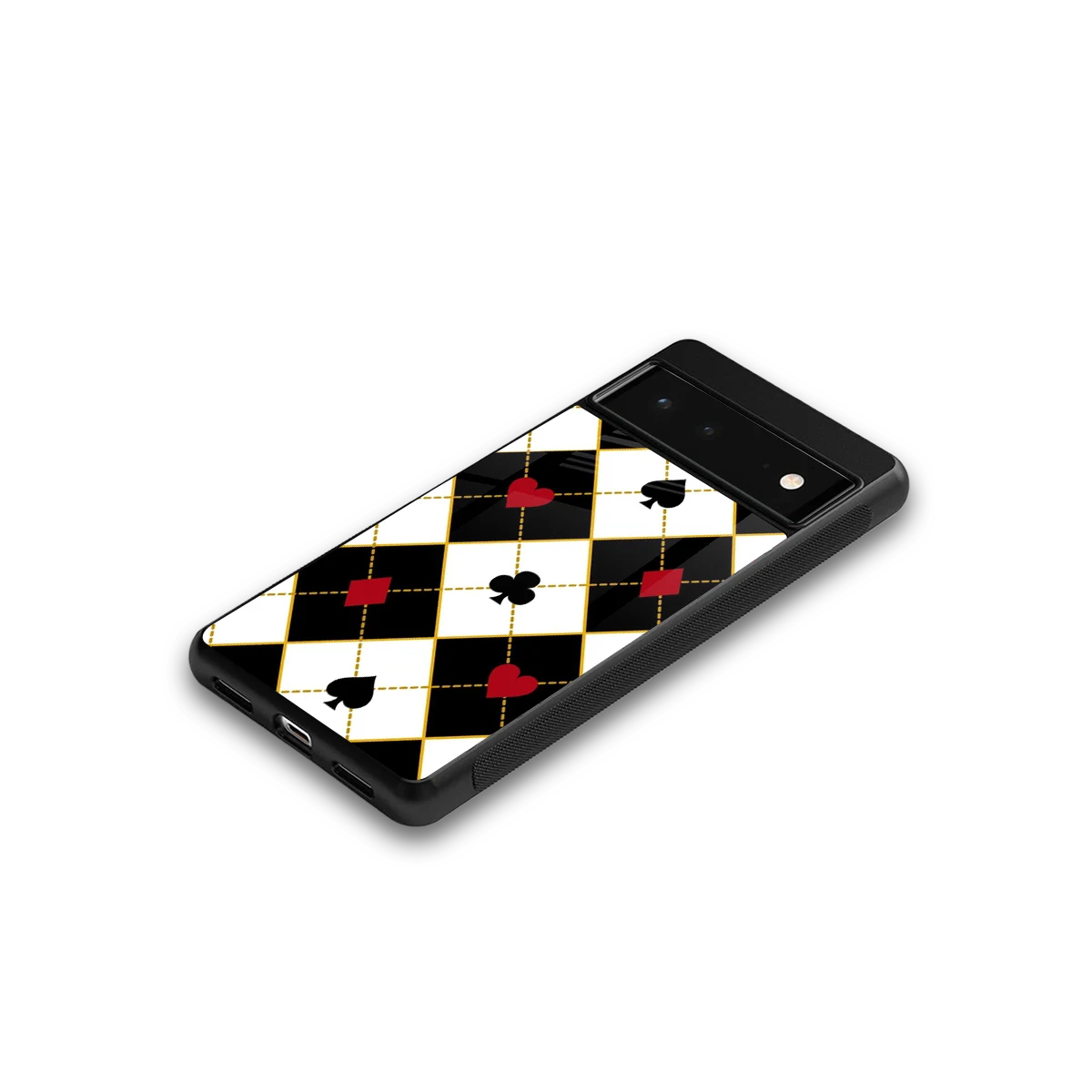 Poker Love google pixel 6 mobile cover | shockproof glass phone case