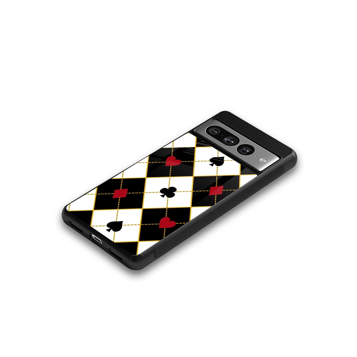 Poker Love google pixel 7 pro mobile cover | shockproof glass phone case
