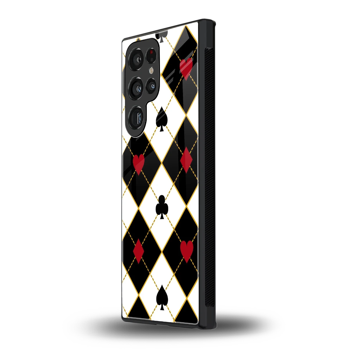 Poker Love samsung galaxy s23 ultra mobile cover | shockproof glass phone case