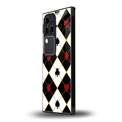 Poker Lovevivo v30 pro mobile cover | shockproof glass phone case