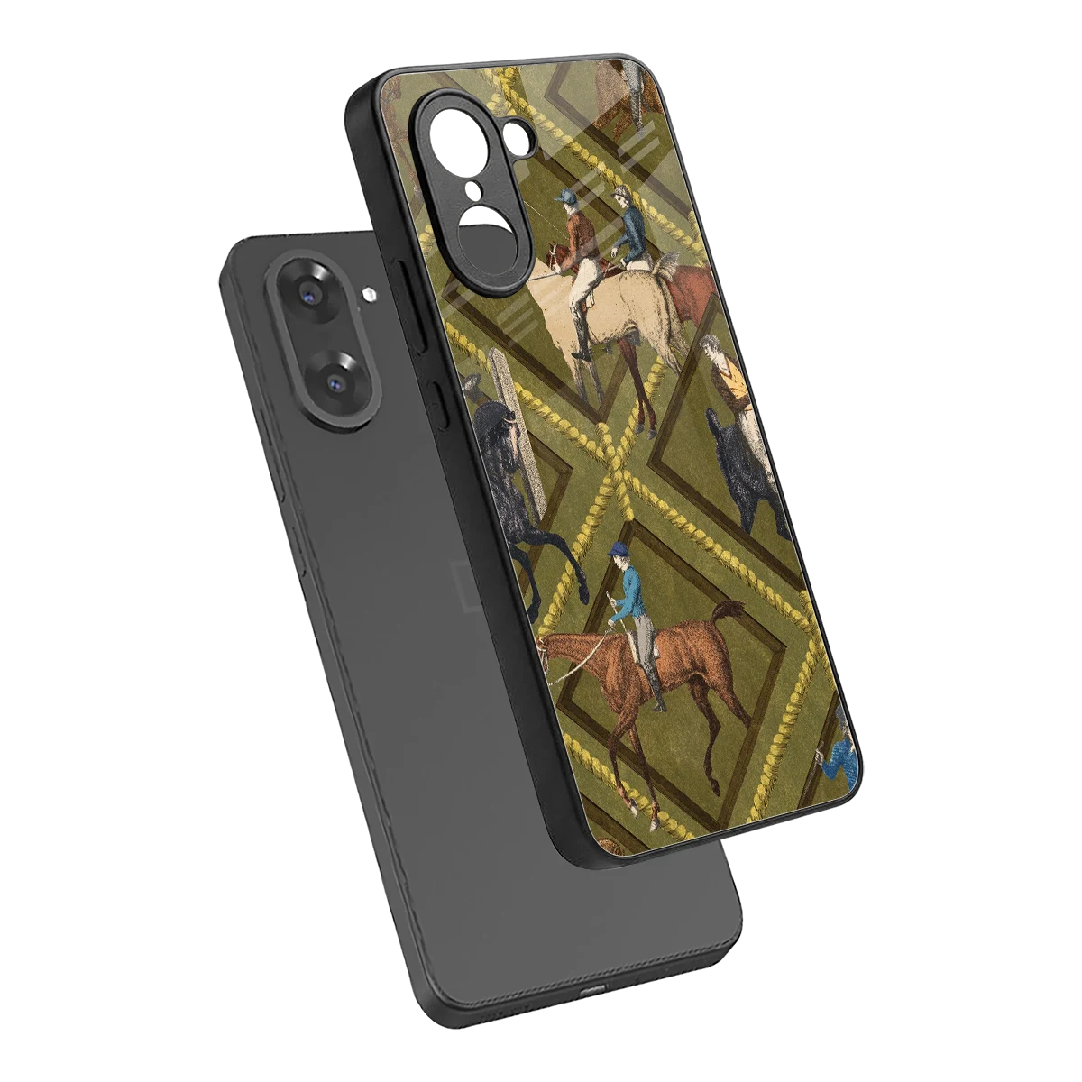Polo Elite sleek oneplus nord ce5 5g cover with tempered glass back and TPU edges