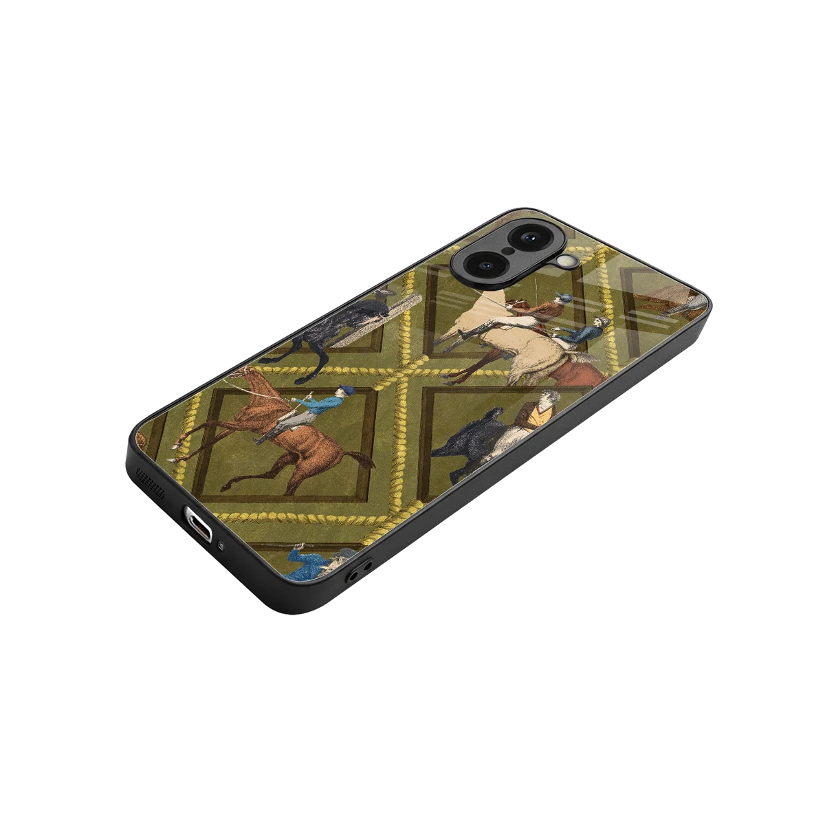 Polo Elite stylish phone case for oneplus nord ce5 5g | glossy glass and slim fit