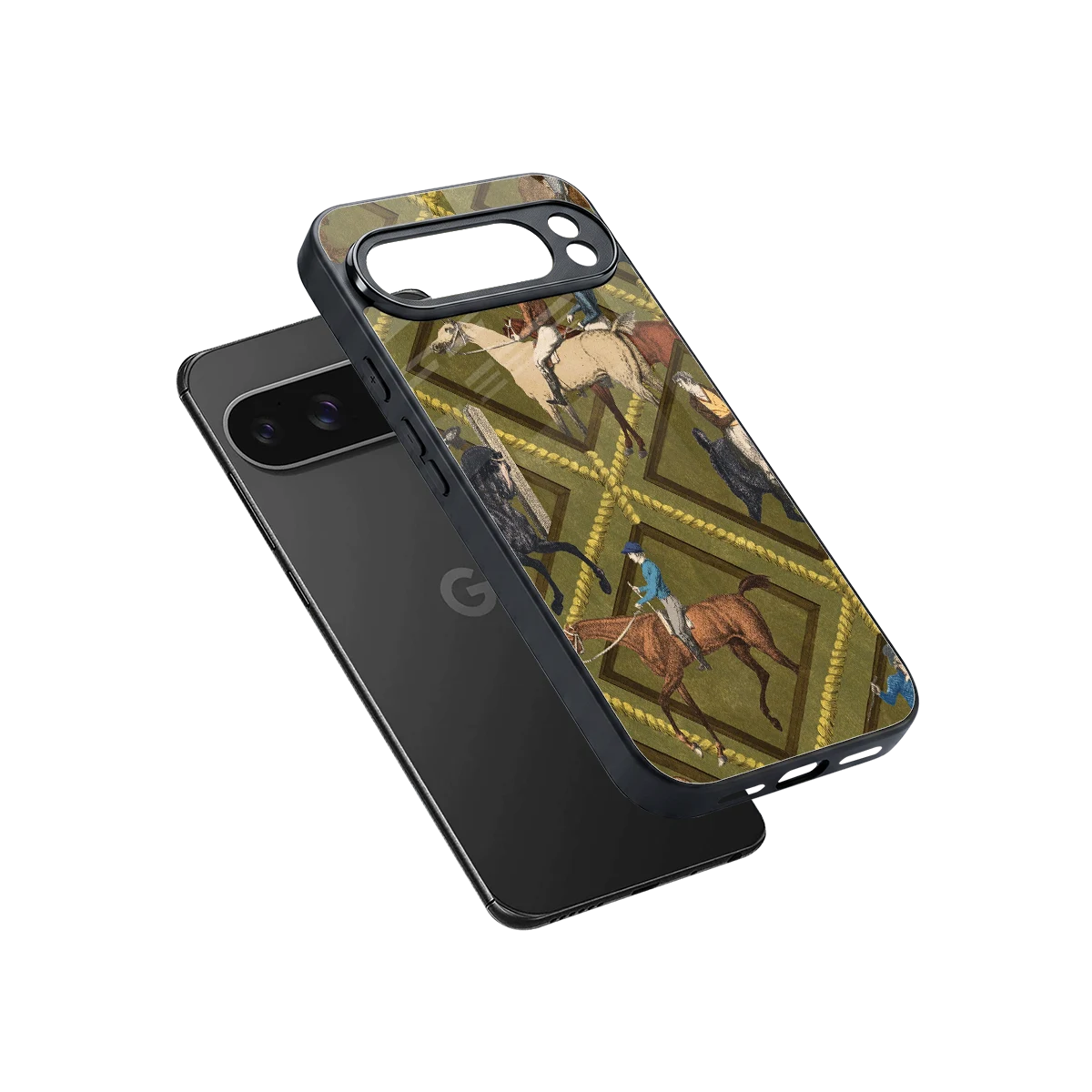 Polo Elite sleek google pixel 10 pro xl cover with tempered glass back and TPU edges